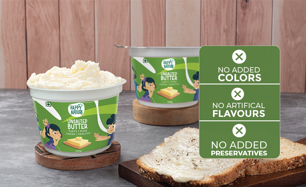 HN Unsalted Butter 250gm