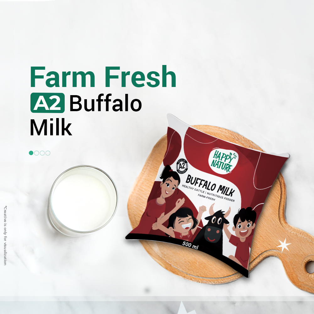 Fresh A2 Buffalo Milk