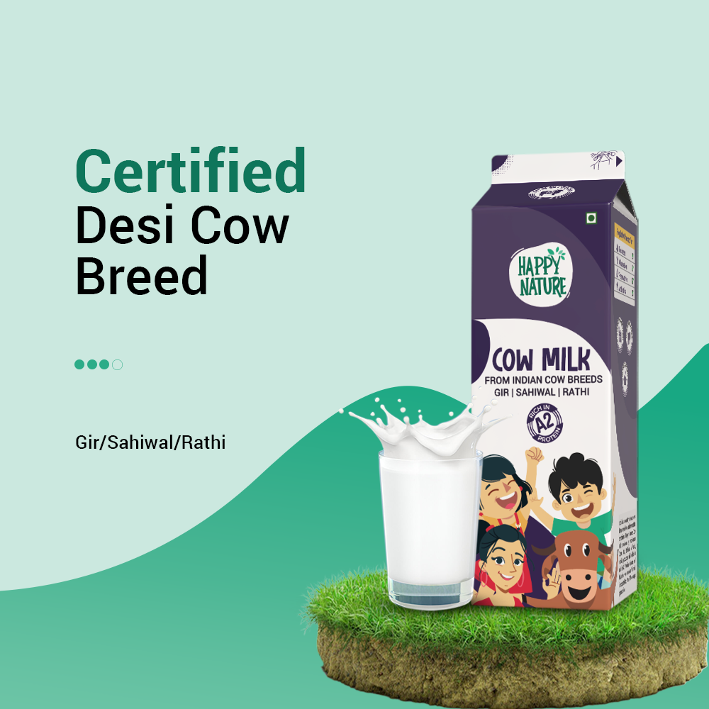A2 Desi Cow Milk (Certified)