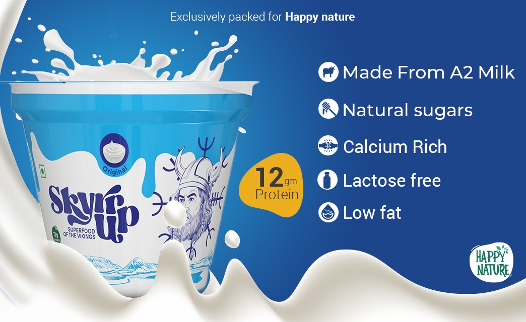 Vikings Original High Protein Skyr (Made From A2 Milk)