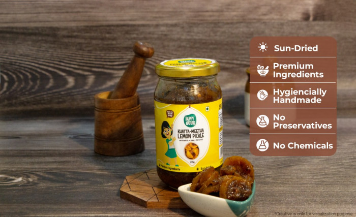 Khatta-Meetha Lemon Pickle