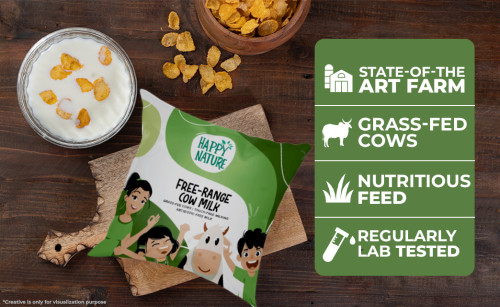 HN Free-Range Cow Milk