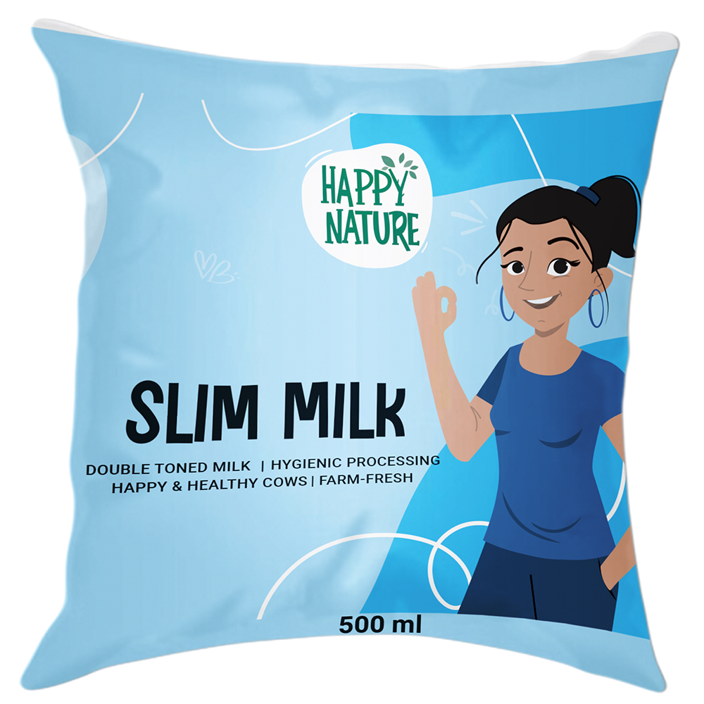 Slim Cow Milk - Low Fat (500 ml)
