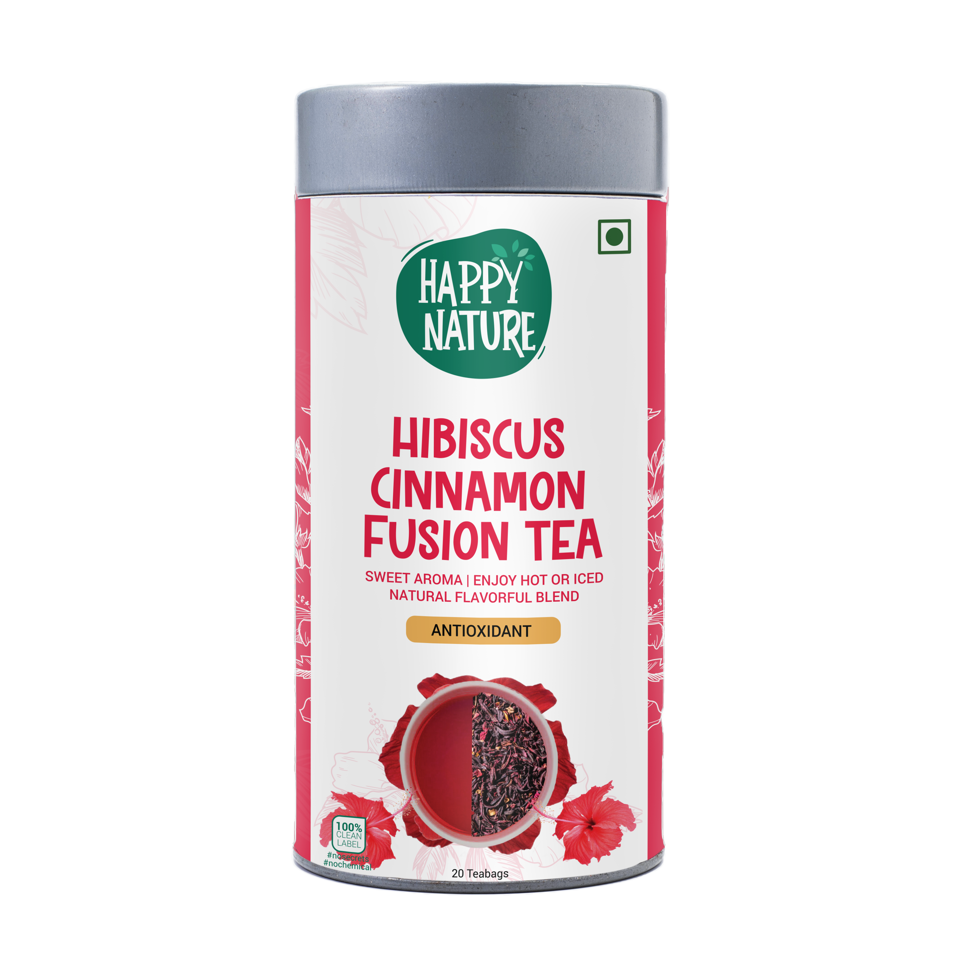 Hibiscus Cinnamon Fusion Tea (20 bags)